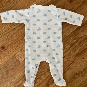 Jacadi bunny onesie